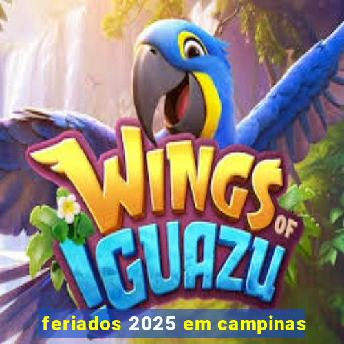 feriados 2025 em campinas